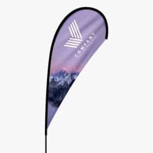 Custom Teardrop Flag – Outdoor Advertising Banner | 99banners.com