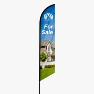 Custom Feather Flags – Available in 9ft, 10.5ft, 14ft, and 18ft | 99banners.com